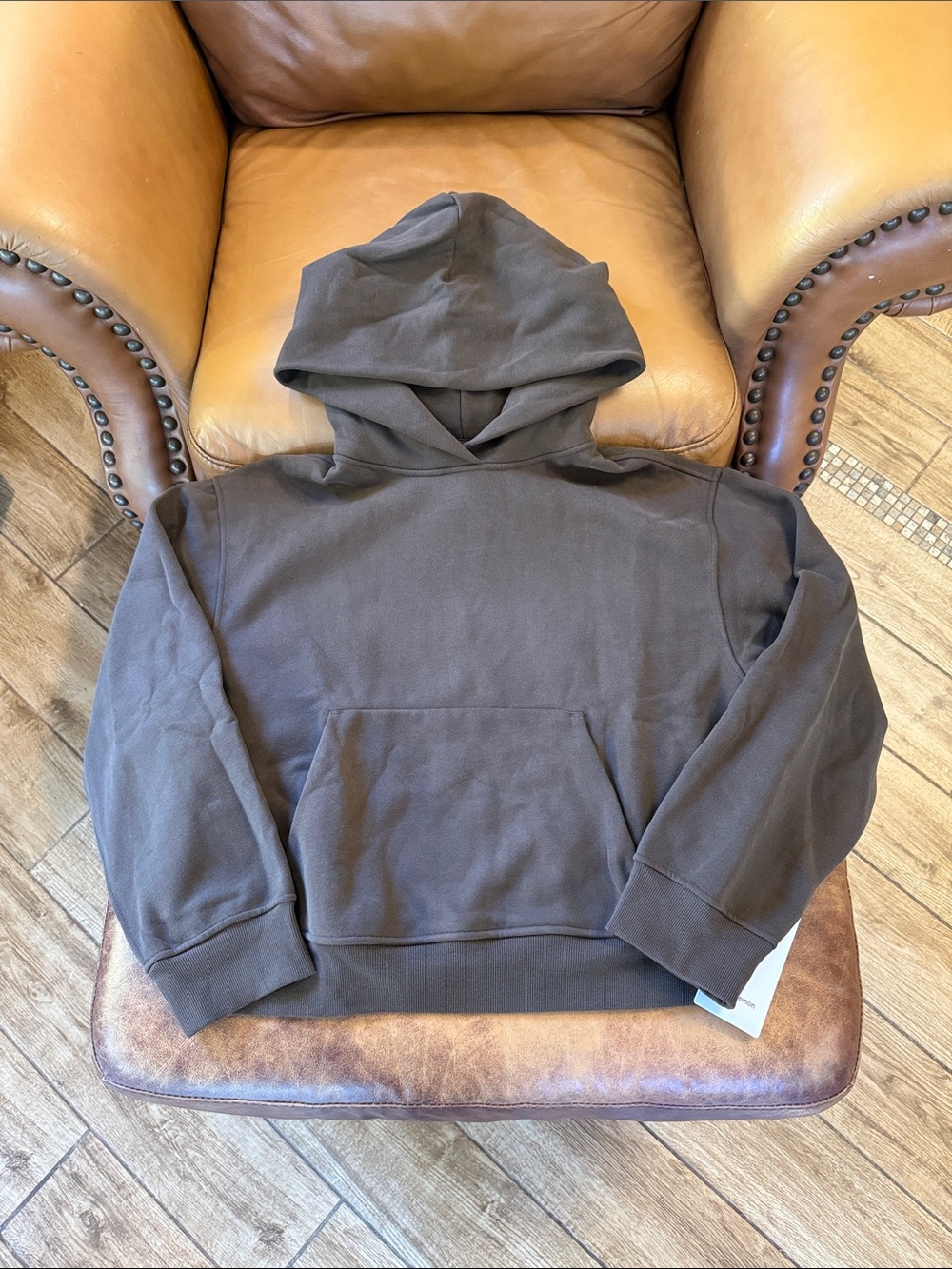 NWT Lululemon Womens Steady State Oversized Hoodie Sz Small Walnut Crunch Brown